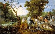 Jan Brueghel, The Entry of the Animals Into Noah Ark